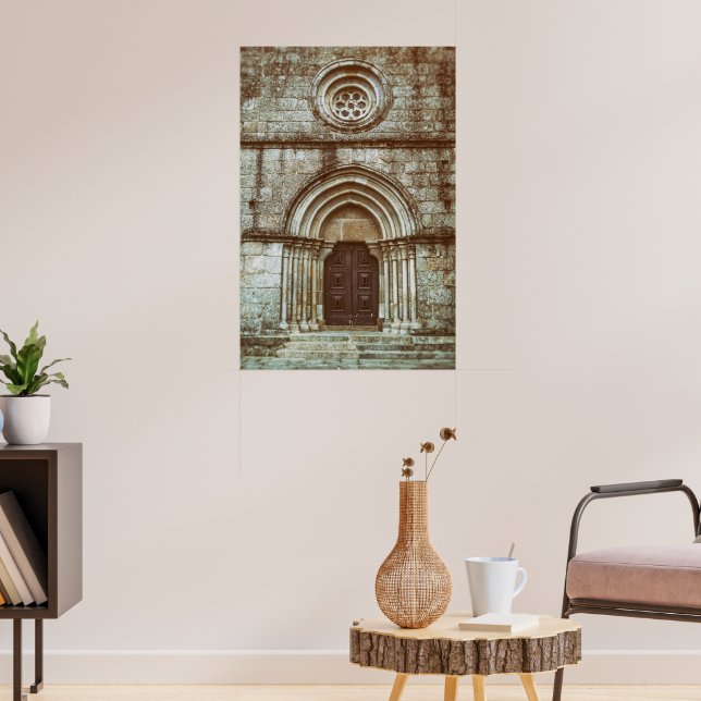 Poster portal gótico medieval em Santiago de Antas (Sala de Estar 3)
