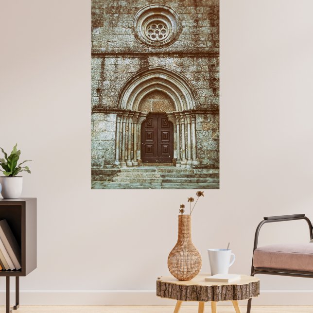 Poster Portal gótico medieval em Santiago de Antas (Sala de Estar 3)
