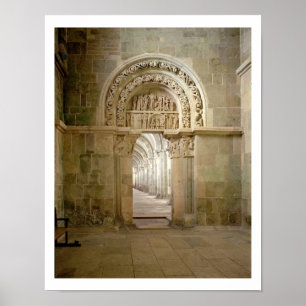 Póster Portal lateral, c.1125 (foto)