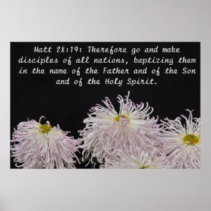 Póster Portanto, faça discípulos