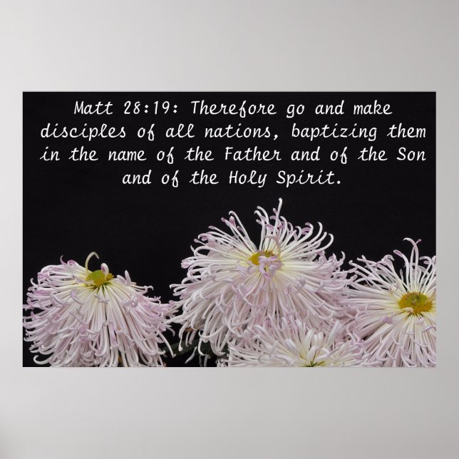 Póster Portanto, faça discípulos (Frente)