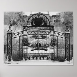 Póster Portão de inverno