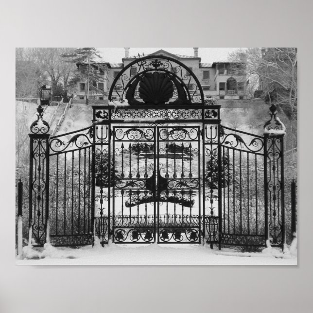 Póster Portão de inverno (Frente)