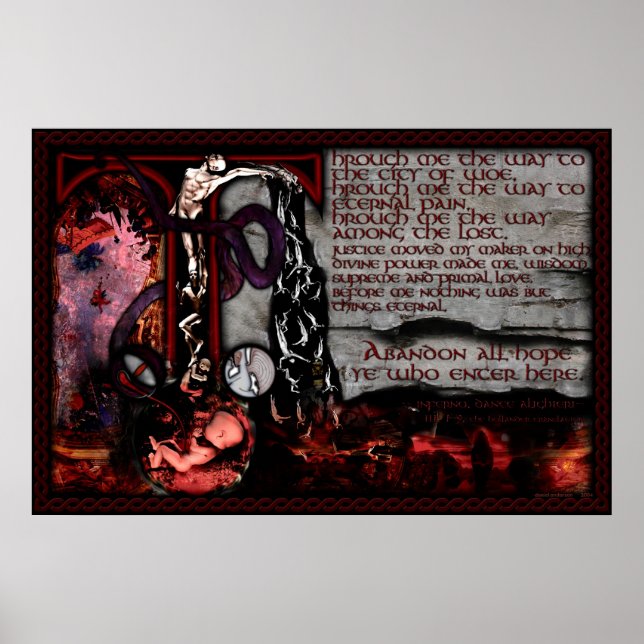 Póster Portão do Inferno (Frente)