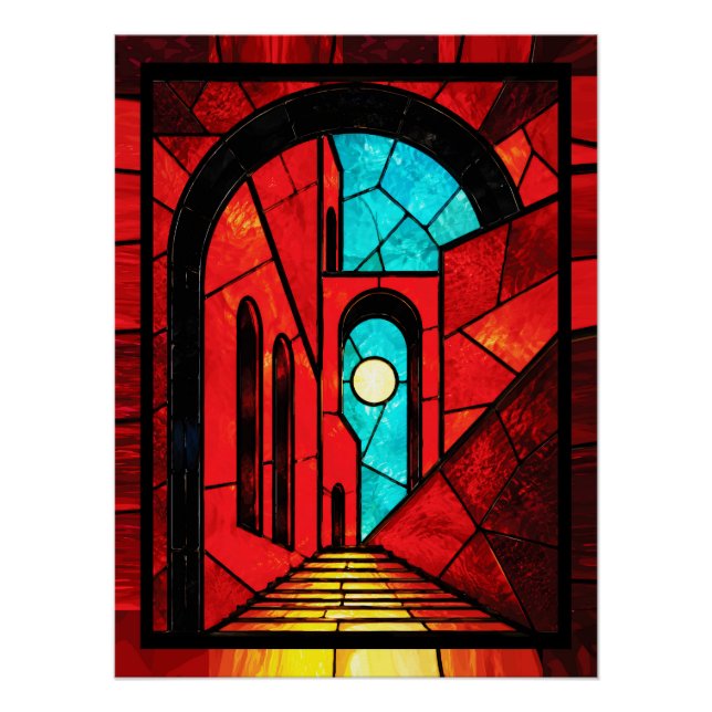 Póster Portão para a Luz (Frente)