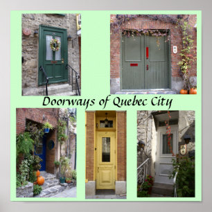 Póster Portas da Cidade de Quebec