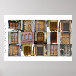 Poster Portas de Buenos Aires