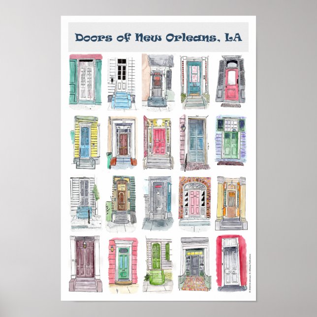Poster Portas de Nova Orleans (Frente)