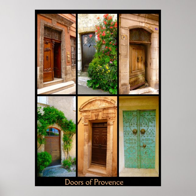 Póster Portas de Provença (Frente)