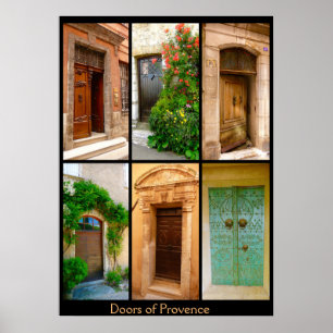 Póster Portas de Provence
