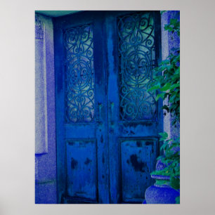 Póster Portas do azul
