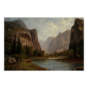 Póster Portas do Yosemite - Albert Bierstadt