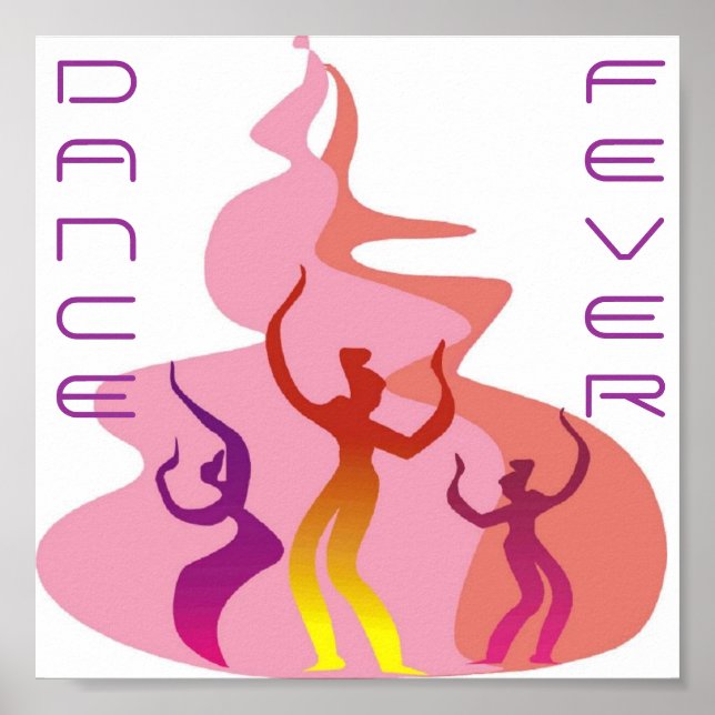 Poster Portfólio Dance Fever 11x11 (Frente)