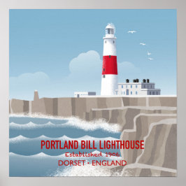 Poster Portland Bill Lighthouse