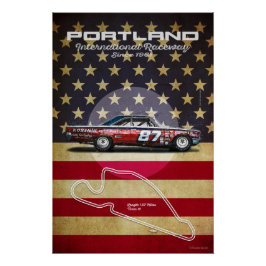 Póster Portland International Raceway