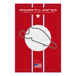 Póster Portland International Raceway