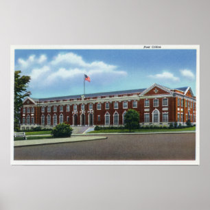 Póster Portland, opinião de MaineExterior do cargo