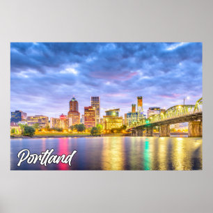 Poster Portland, Oregon, Estados Unidos