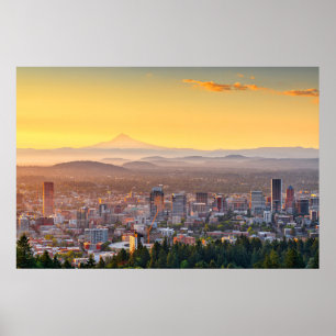 Poster Portland, Oregon, Estados Unidos