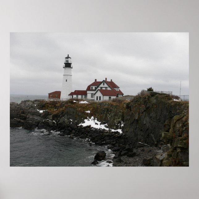 Póster Portlandhead Lighthouse-Poster (Frente)