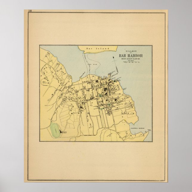 Póster Porto bar (Frente)