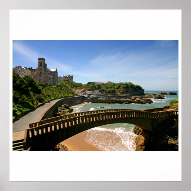 Poster porto biarritz le vieux (Frente)