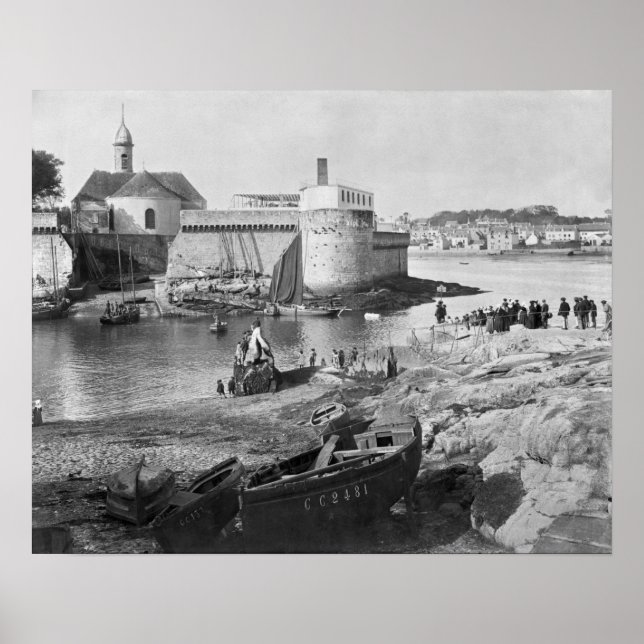 Póster Porto, Concarneau (Frente)