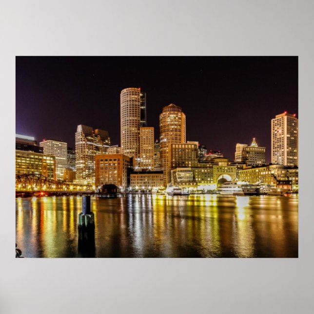 Póster Porto de Boston (Frente)