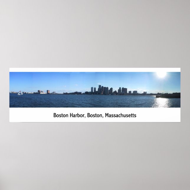 Poster Porto de Boston (Frente)