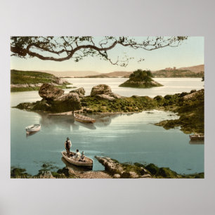 Poster Porto de Glengariff mim, cortiça do condado