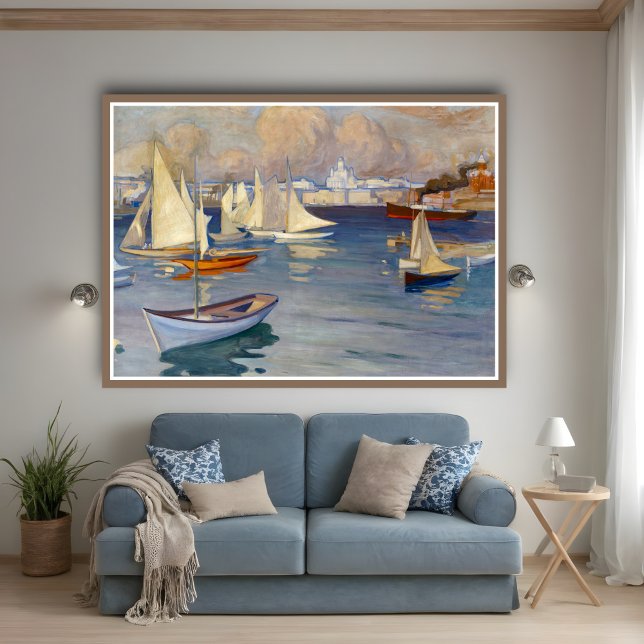 Poster Porto de Helsinque, Albert Edelfelt (Criador carregado)