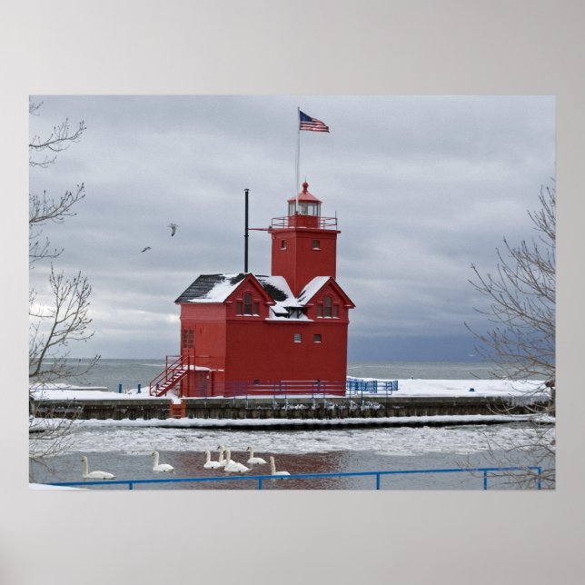 Póster Porto de Inverno (Frente)
