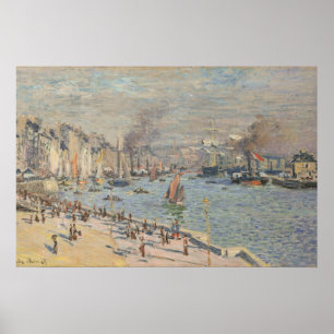 Poster Porto de Le Havre Paisagem Costeira