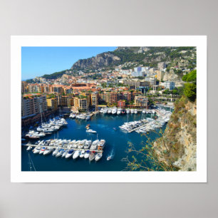 Poster Porto de Monaco