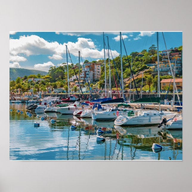 Poster Porto de Piriapolis, Maldonado, Uruguai (Frente)