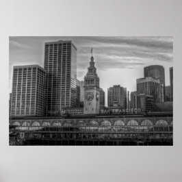 Póster Porto de São Francisco, o edifício Ferry