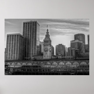 Póster Porto de São Francisco, o edifício Ferry