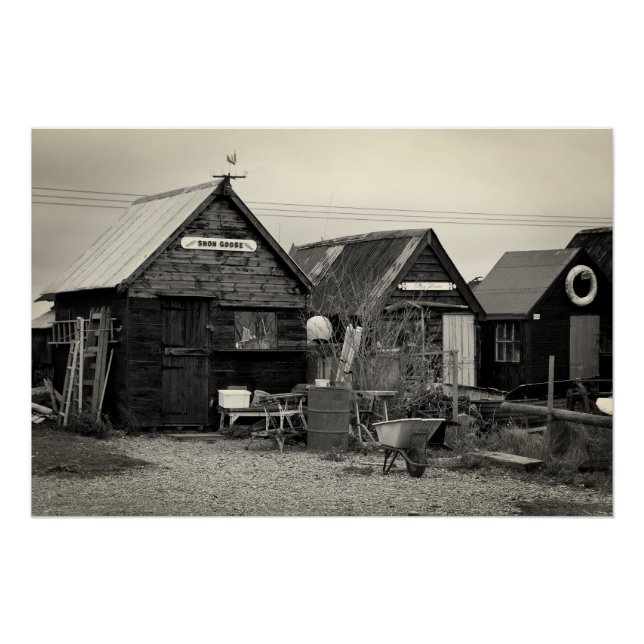 Póster Porto de Southwold (Frente)