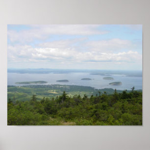 Póster Porto do bar, Maine