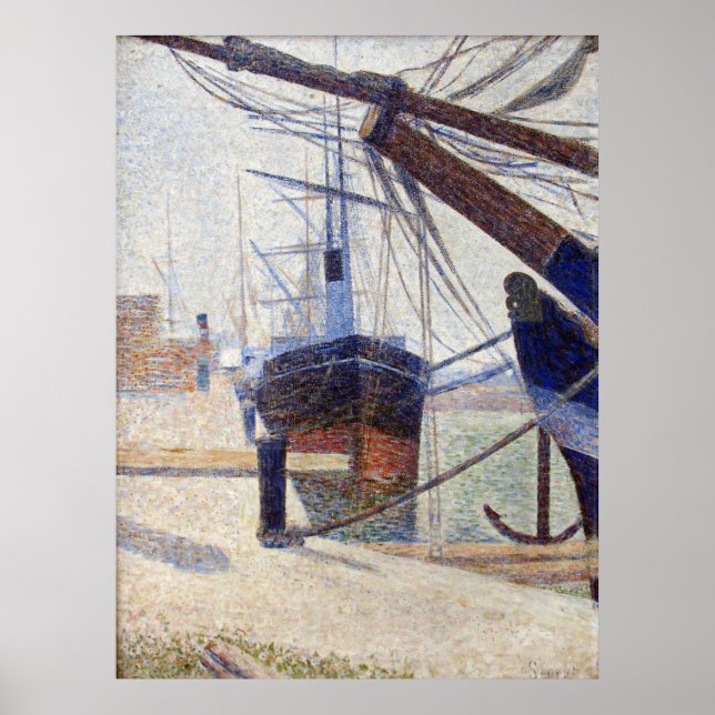 Poster Porto em Honfleur (Frente)