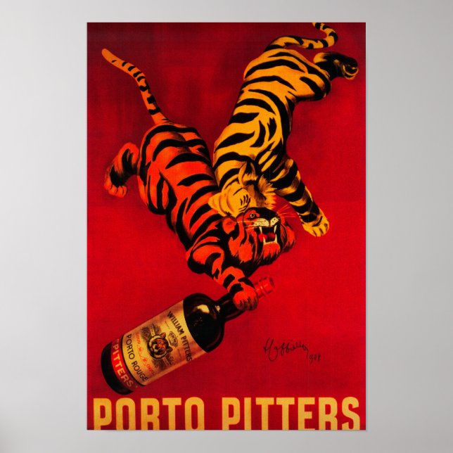 Póster Porto Pitters Vintage PosterEuropa (Frente)