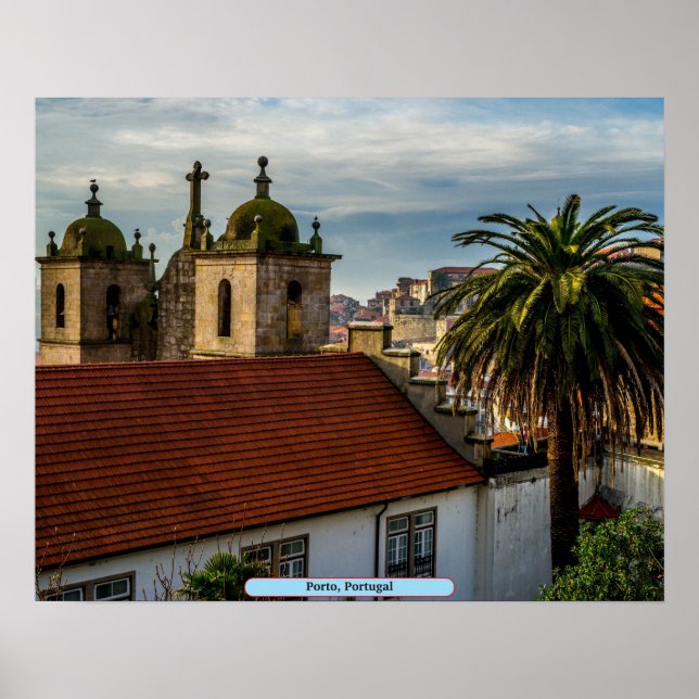 Póster Porto, Portugal (Frente)