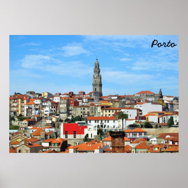 Póster Porto, Portugal (Frente)