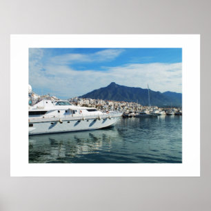 Póster Porto, Puerto Banus, espanha