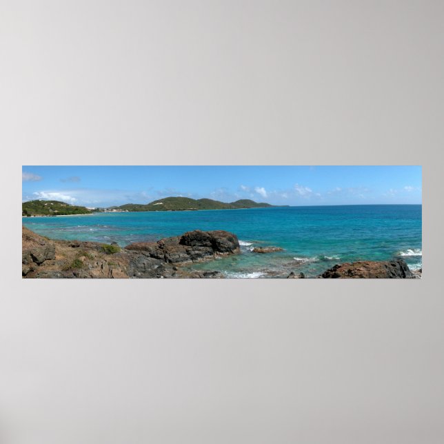 Póster Porto Rico Panorâmica 3 (Frente)