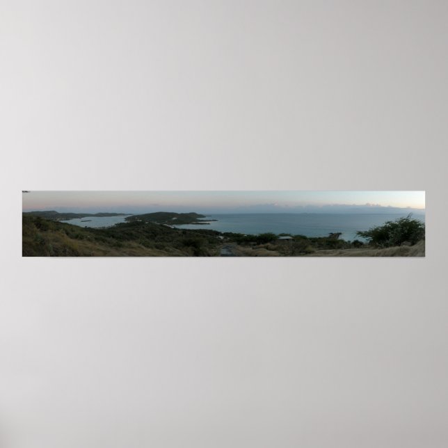 Póster Porto Rico Panorâmica 4 (Frente)