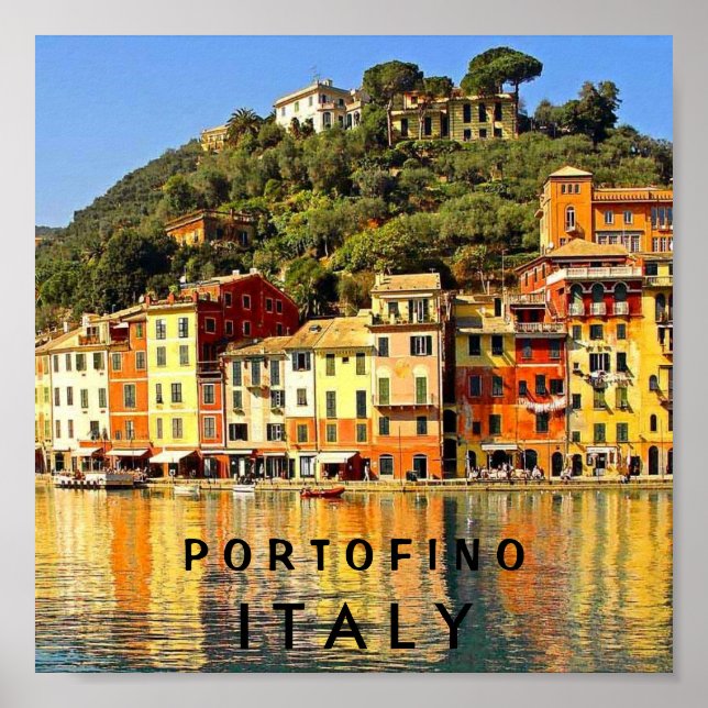 PÓSTER PORTOFINO ITÁLIA (Frente)
