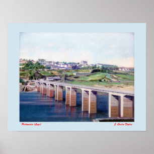 Poster Portomarín (Lugo)