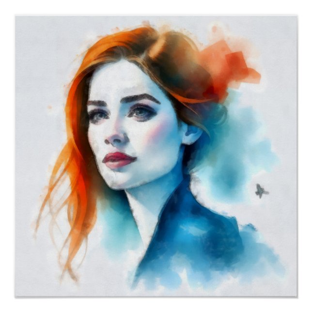 Póster Portrait de femme (Frente)