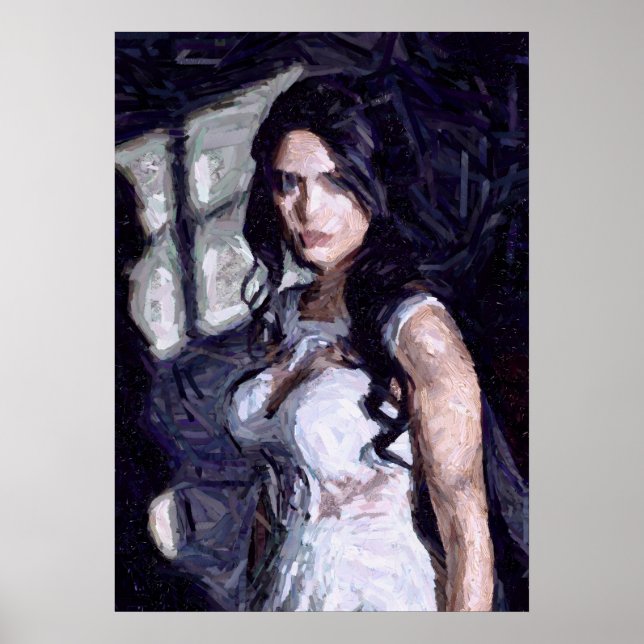 Poster Portrait d'une mariée gothique (Frente)